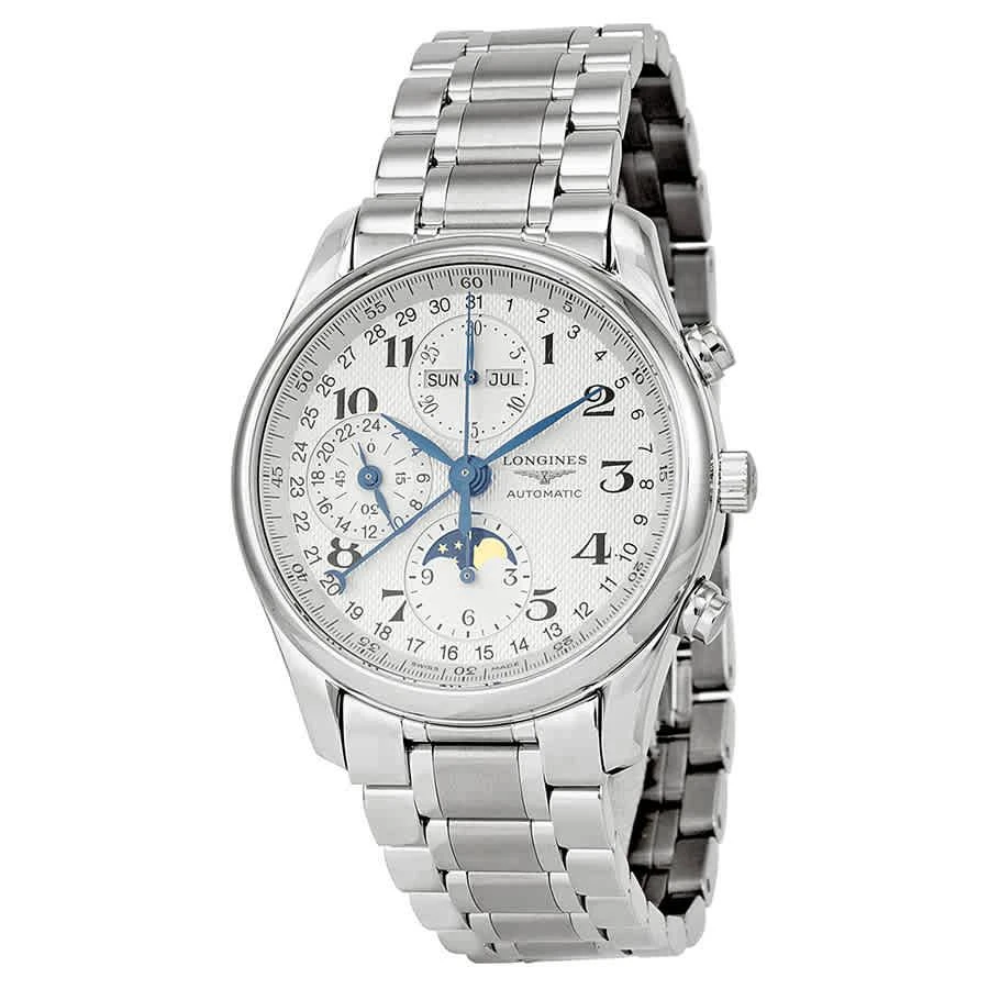 商品Longines|Master Collection Automatic Chronograph Men's Watch L26734786,价格¥18632,第1张图片