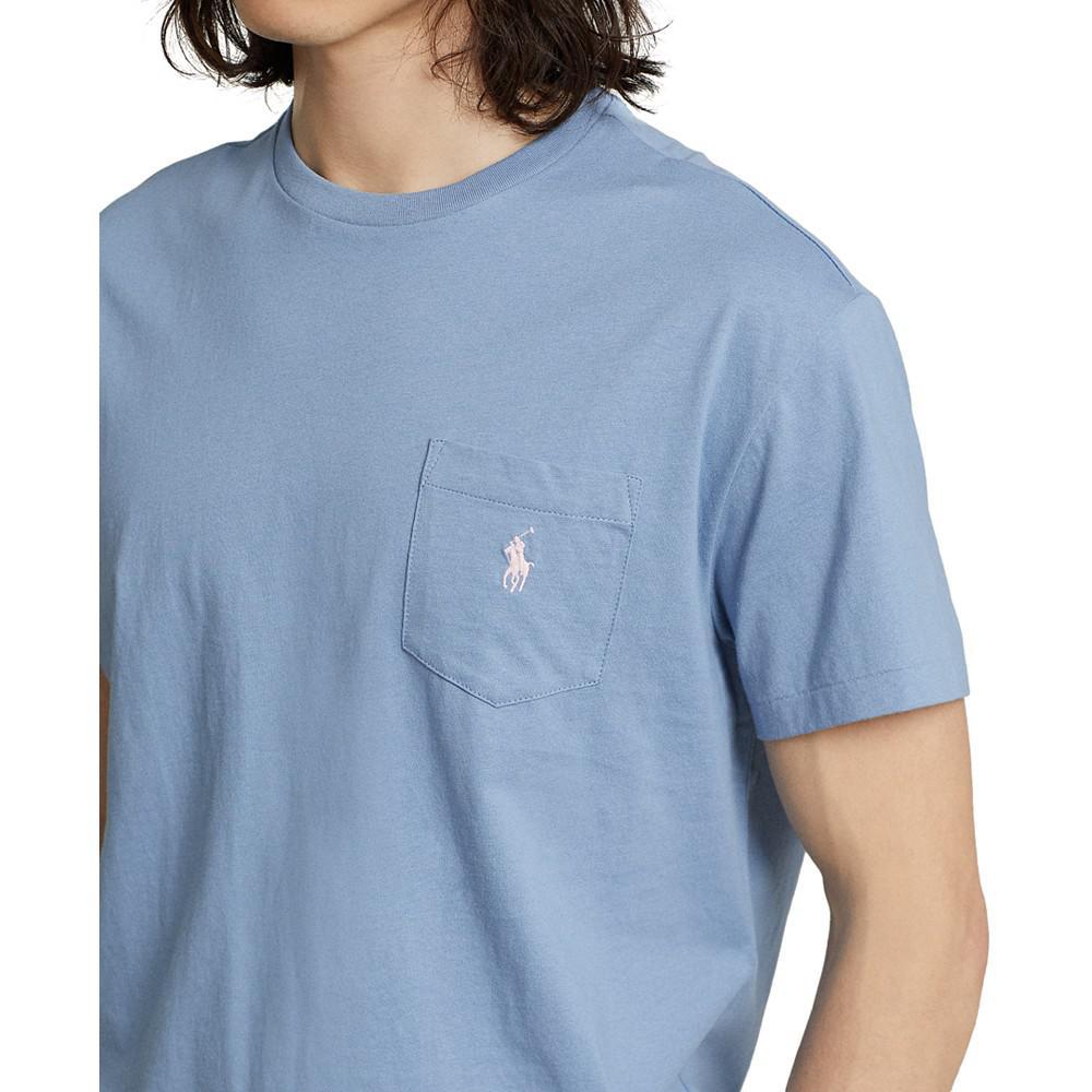 商品Ralph Lauren|Men's Classic-Fit Jersey Pocket T-Shirt,价格¥394,第5张图片详细描述