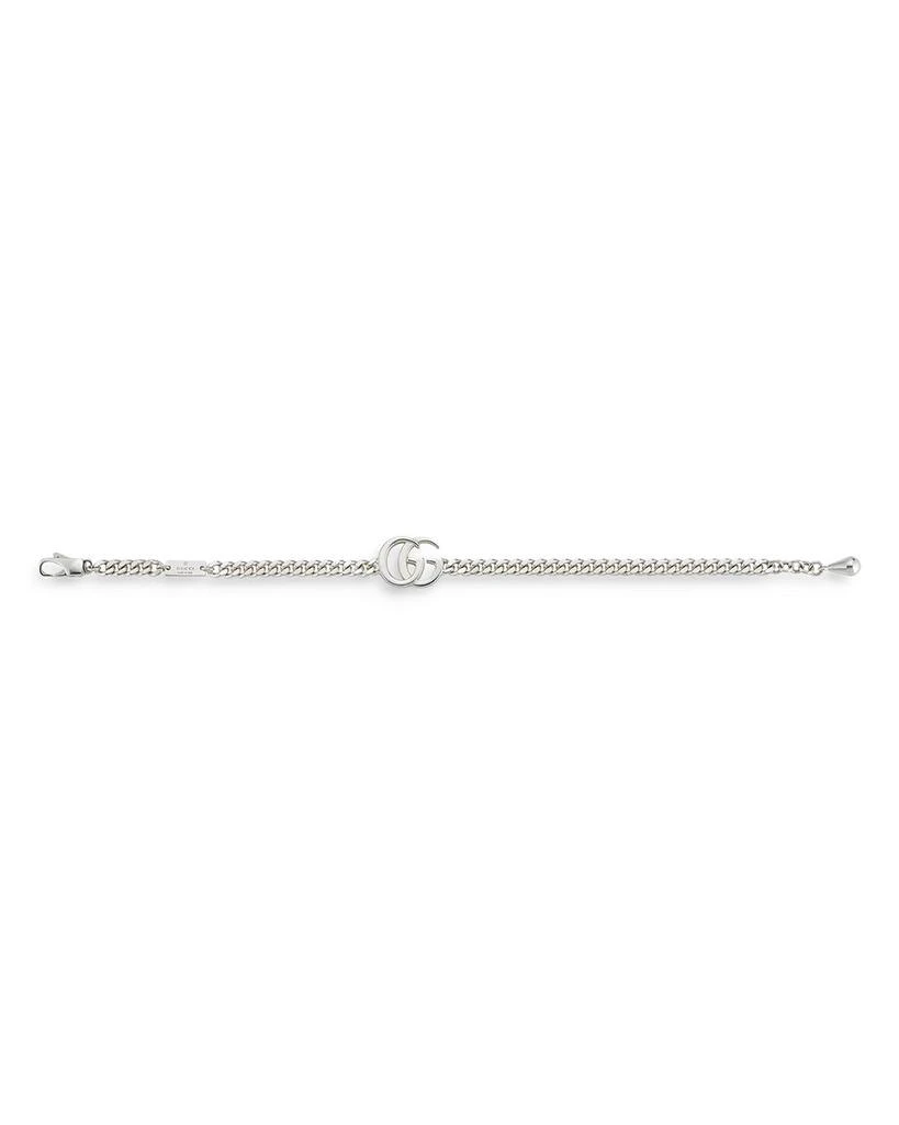 Sterling Silver GG Marmont Curb Link Bracelet 商品