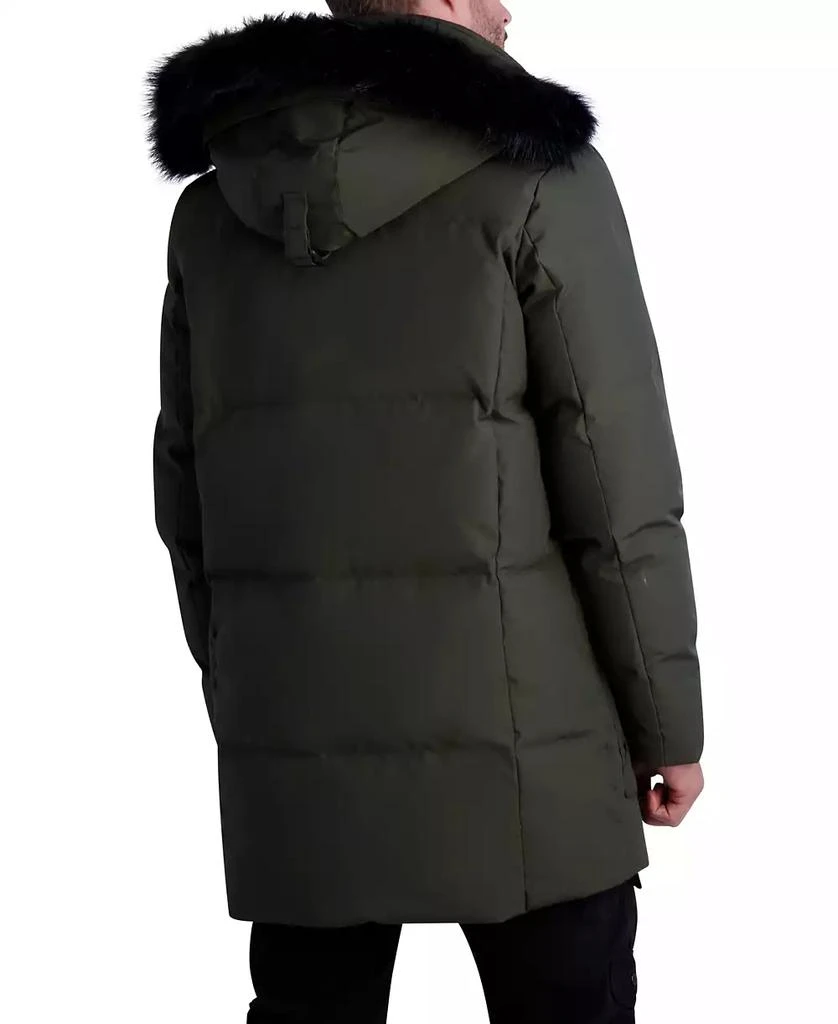 商品Karl Lagerfeld Paris|Paris Men's Parka with Sherpa Lined Hood Jacket,价格¥3758,第2张图片详细描述