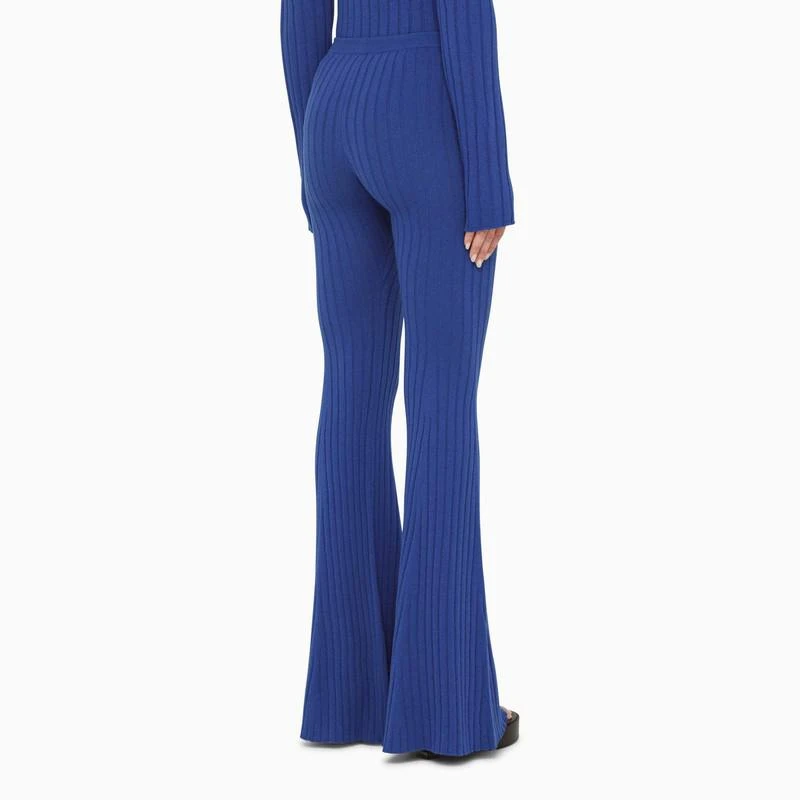 商品Versace|Blue bell-bottom trousers,价格¥2251,第4张图片详细描述