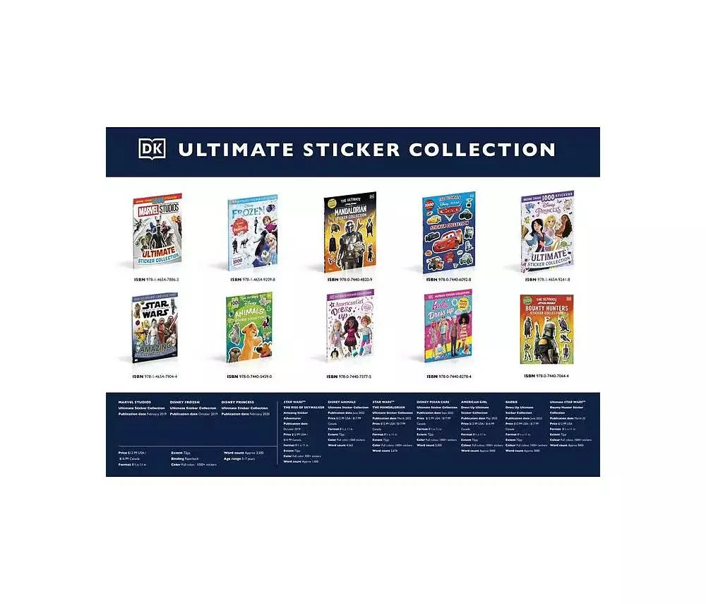 商品Barnes & Noble|Barbie Dress-Up Ultimate Sticker Collection by DK,价格¥97,第2张图片详细描述