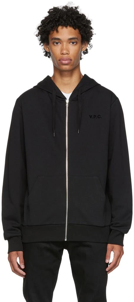 商品A.P.C.|Black Quentin Hoodie,价格¥675,第1张图片