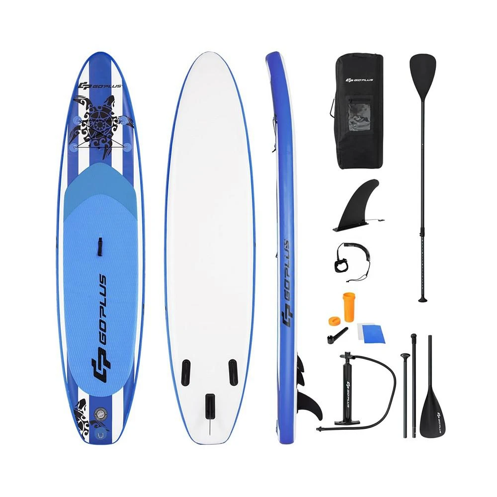 商品Costway|10.5' Inflatable Stand Up Paddle Board SUP Surfboard,价格¥1119,第1张图片