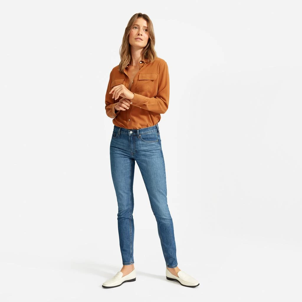 商品Everlane|中腰紧身牛仔裤,价格¥304-¥356,第1张图片