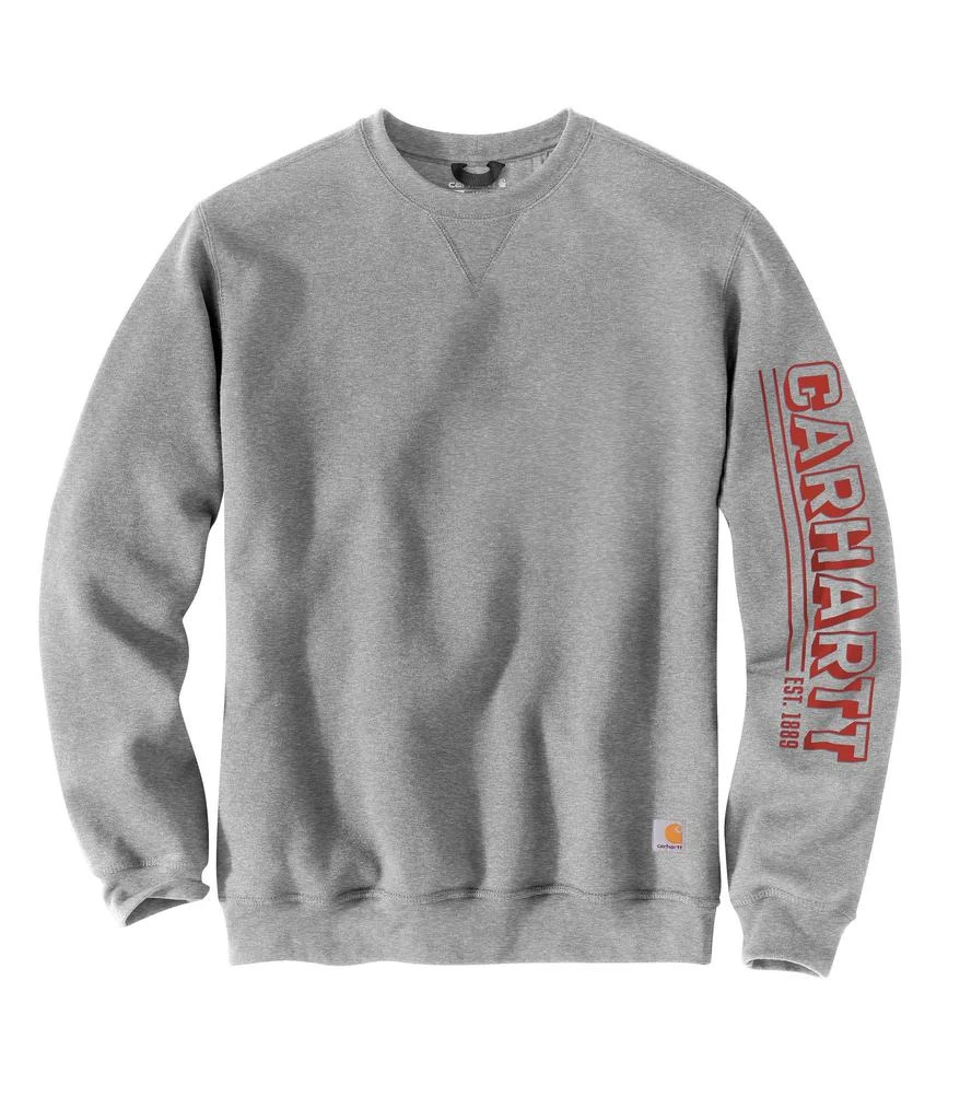 商品Carhartt|Loose Fit Midweight Crew Neck Logo Sleeve Graphic Sweatshirt,价格¥369,第1张图片详细描述