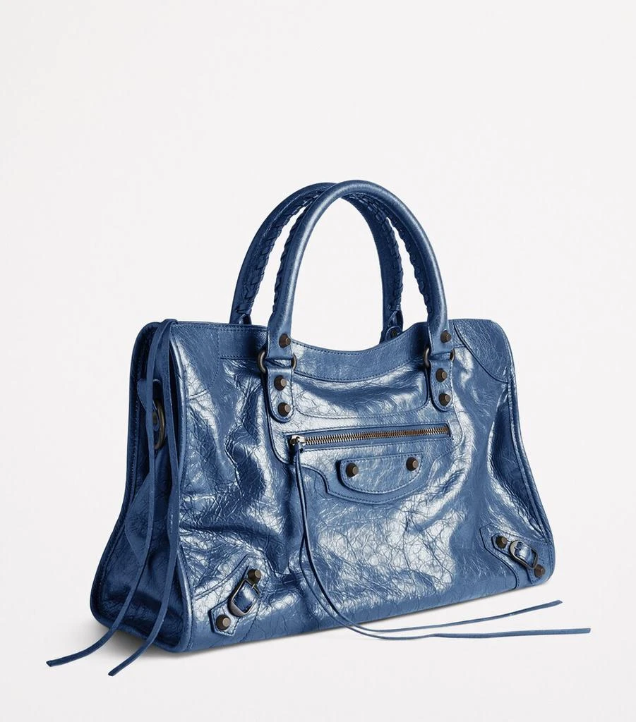 商品Balenciaga|Small Lambskin Le City Top-Handle Bag,价格¥23132,第3张图片详细描述