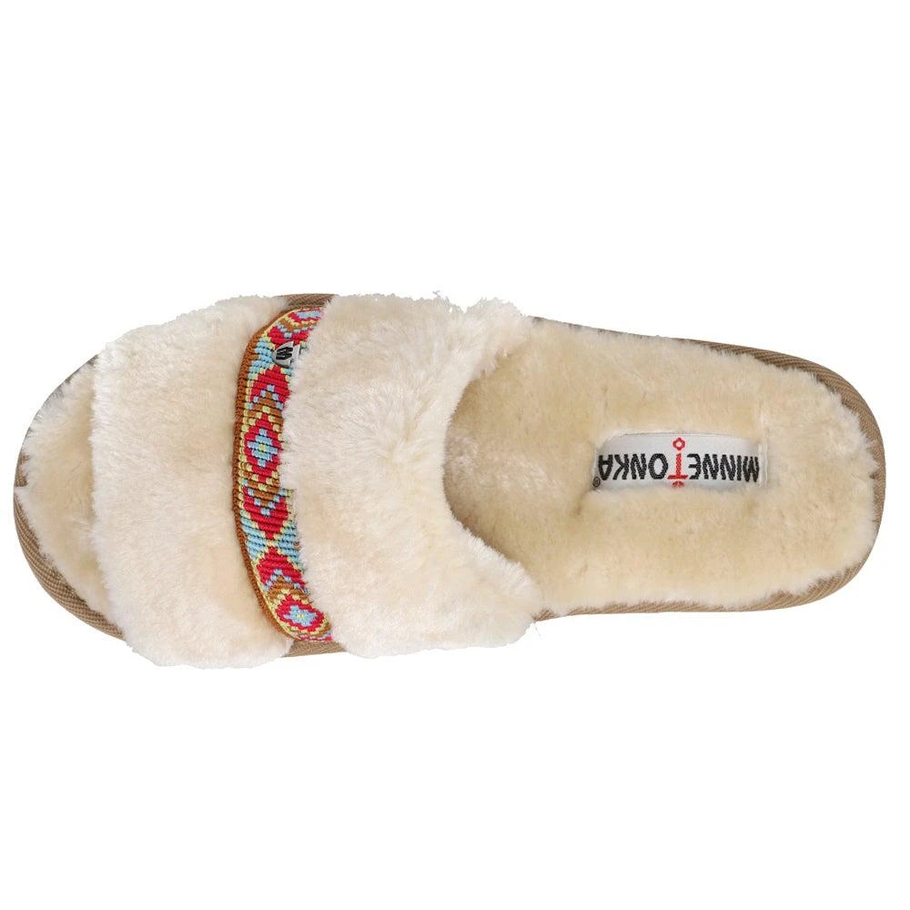 商品Minnetonka|London Slippers,价格¥300,第4张图片详细描述