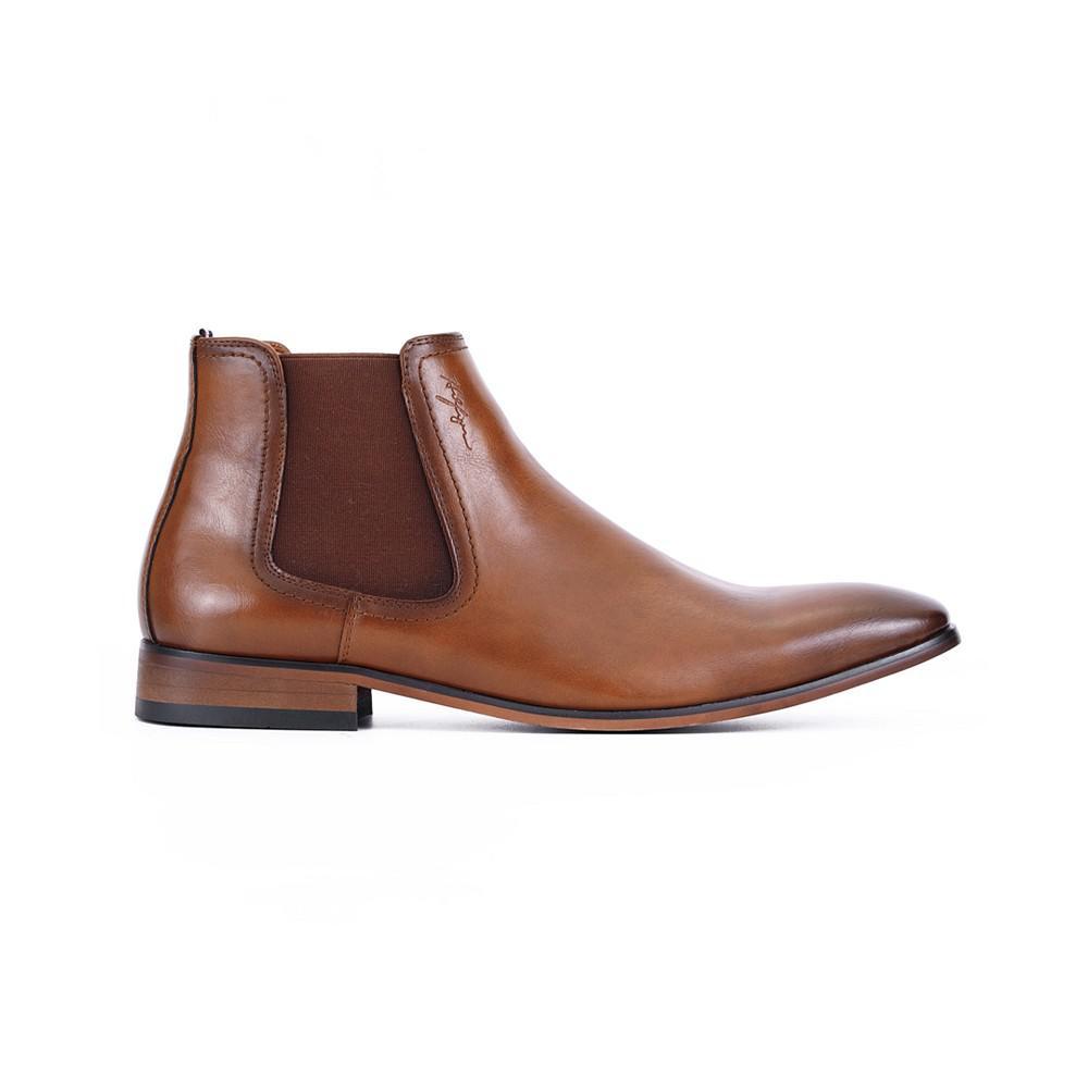 商品Tommy Hilfiger|Men's Syler Slip On Dress Chelsea Boots,价格¥469,第4张图片详细描述
