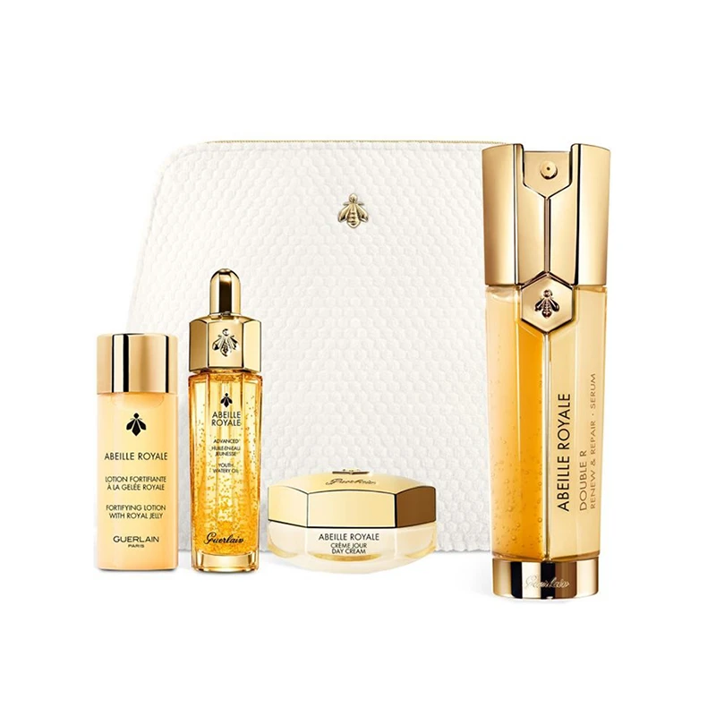 Guerlain娇兰 2022年限量帝皇蜂资套装4件套 精华露50ml+日霜15ml+复原蜜15ml+精粹水40ml 商品
