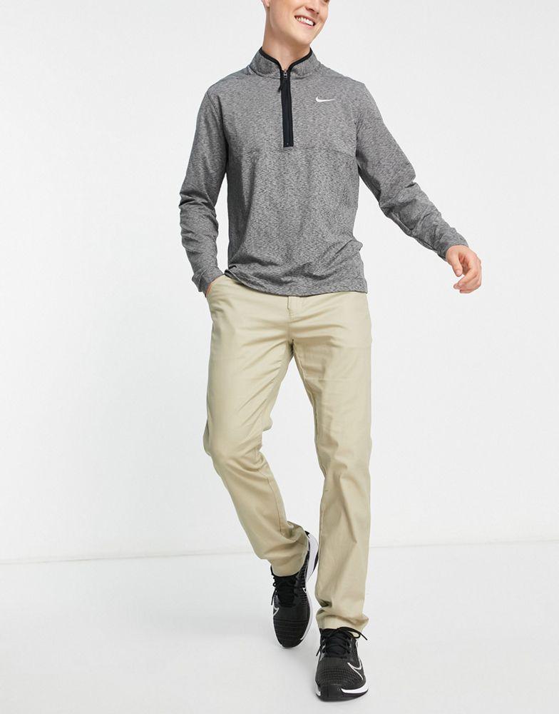 商品NIKE|Nike Golf Victory half zip top in dark grey marl,价格¥522,第6张图片详细描述