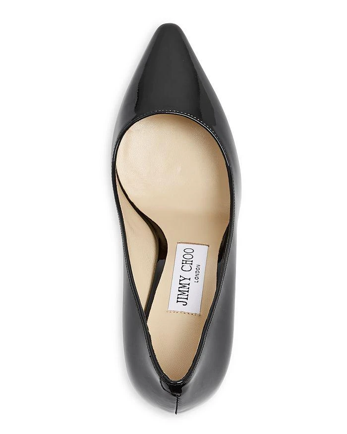 商品Jimmy Choo|Women's Romy 85 Pointed-Toe Pumps ,价格¥3606,第4张图片详细描述