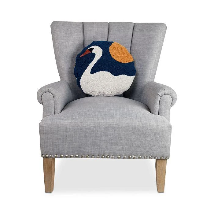 商品Justina Blakeney|Night Swan Hook Decorative Pillow,价格¥449,第2张图片详细描述