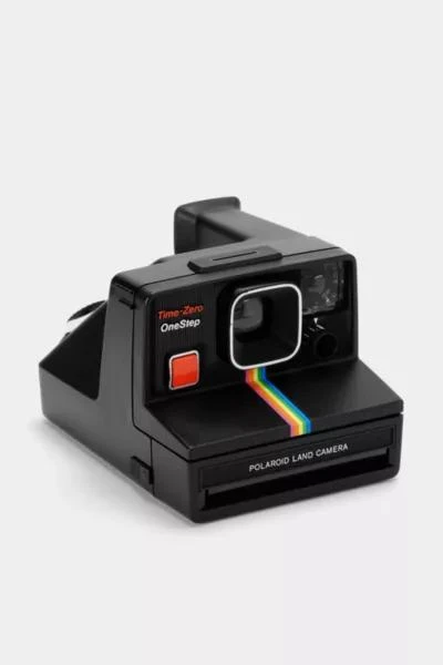 商品Polaroid|Polaroid Rainbow Vintage SX-70 Instant Camera Refurbished by Retrospekt,价格¥752,第1张图片