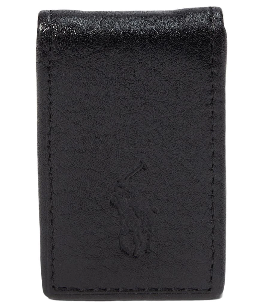 商品Ralph Lauren|Pebbled Money Clip,价格¥405,第1张图片