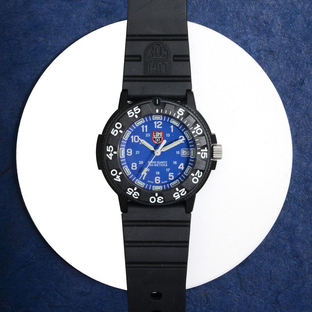 商品Luminox|Luminox Navy Seal 3000 Series Blue Dial Quartz Men's Watch XS.3003.F,价格¥1587,第6张图片详细描述