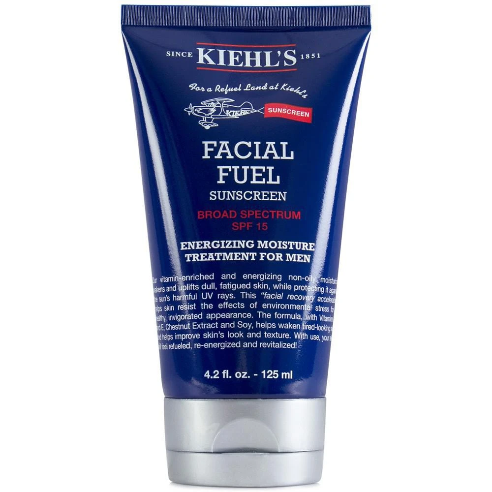 商品Kiehl's|Facial Fuel Energizing Moisture Treatment For Men Sunscreen SPF 15, 4.2-oz.,价格¥260,第1张图片
