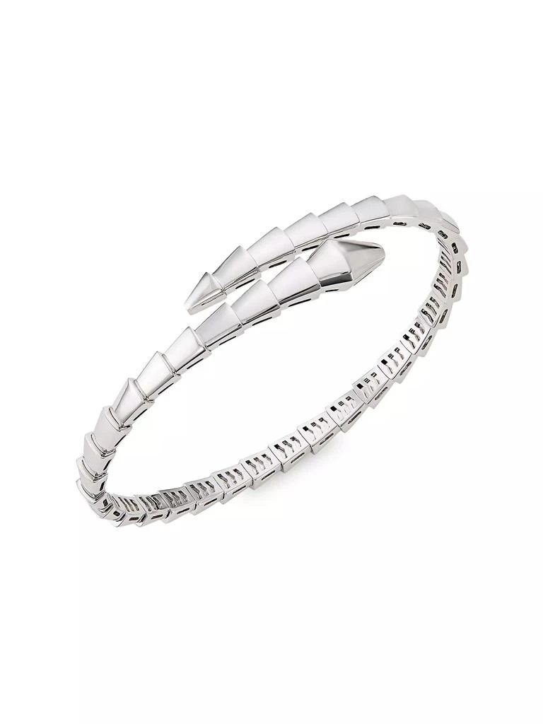 商品BVLGARI|Serpenti Viper 18K White Gold Wrap Bracelet,价格¥56458,第1张图片