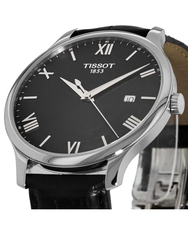 商品Tissot|Tissot T-Classic Tradition Men's Watch T063.610.16.058.00,价格¥2032,第2张图片详细描述