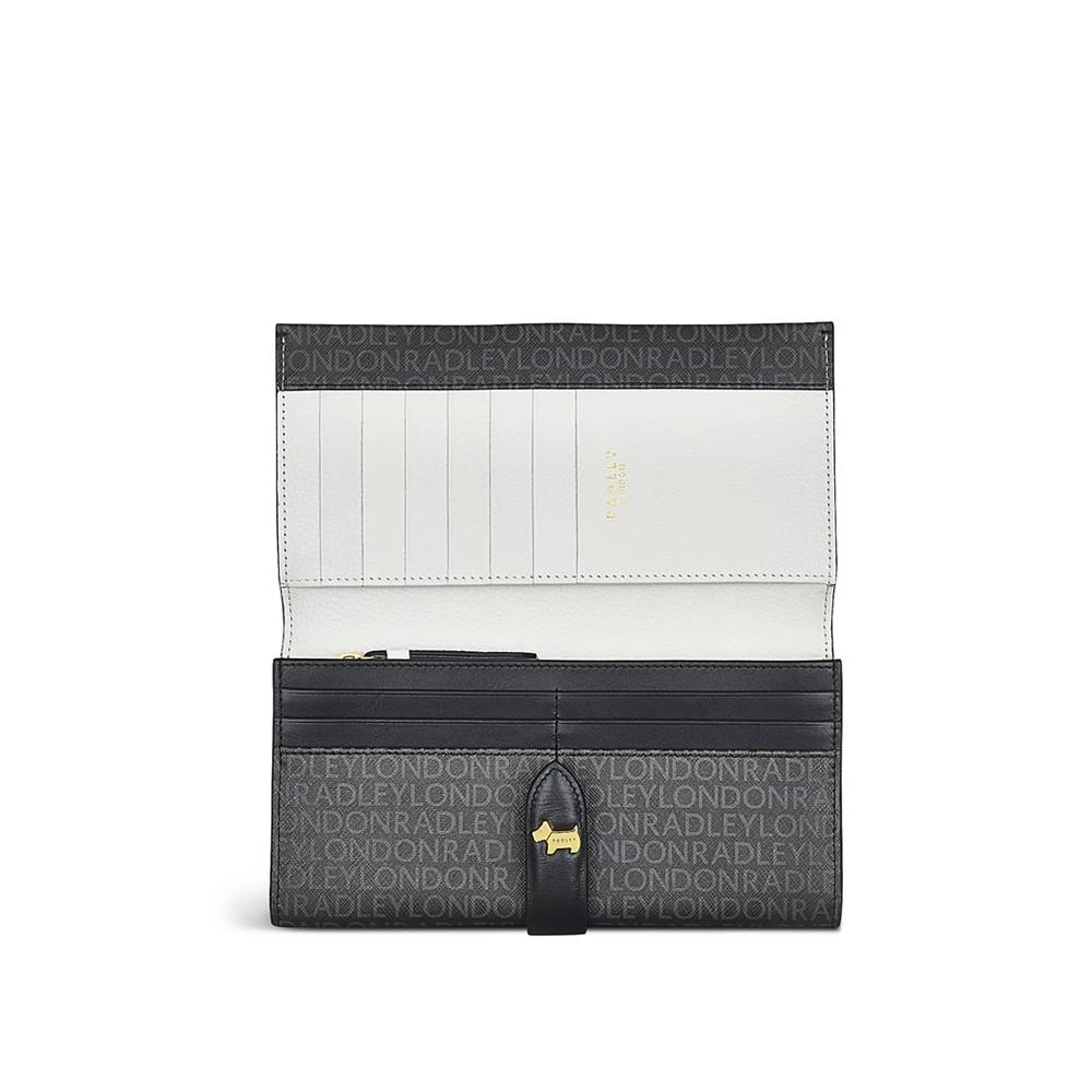 商品Radley|Women's Arlington Court Signature Logo Flap Over Wallet,价格¥527,第3张图片详细描述