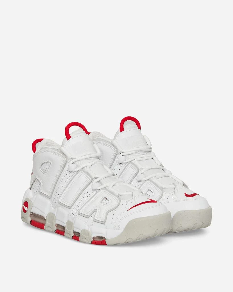 商品NIKE|Air More Uptempo '96 Sneakers White / University Red,价格¥766,第2张图片详细描述