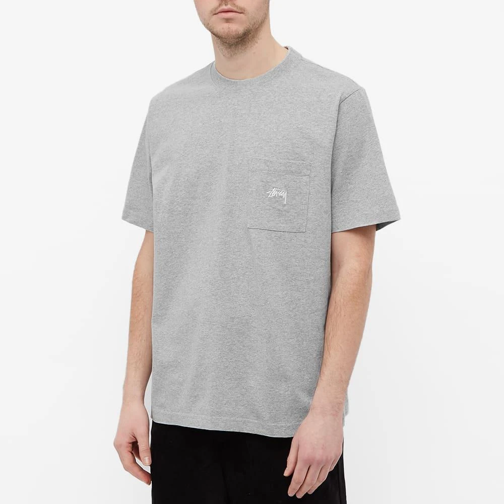商品STUSSY|Stussy Stock Logo Pocket Tee,价格¥442,第4张图片详细描述