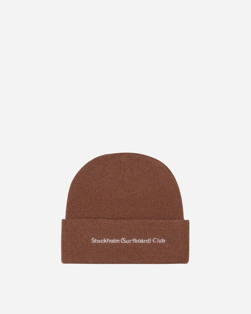 商品Stockholm (Surfboard) Club|Beanie Brown,价格¥304,第1张图片