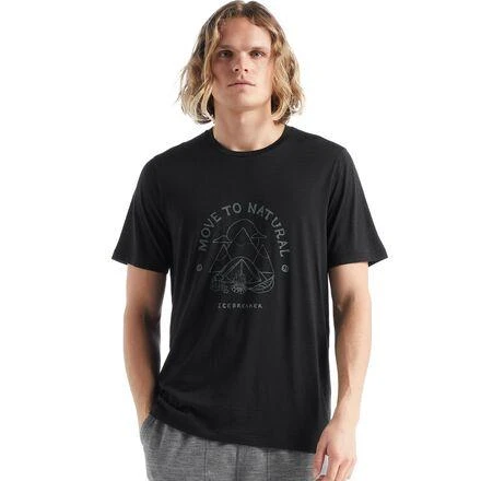 商品Icebreaker|Tech Lite II Canopy Camper Short-Sleeve T-Shirt - Men's,价格¥349,第4张图片详细描述