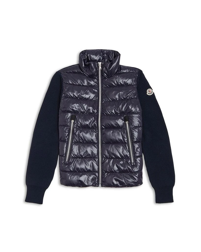 商品Moncler|Boys' Down & Knit Jacket - Big Kid,价格¥4484,第1张图片