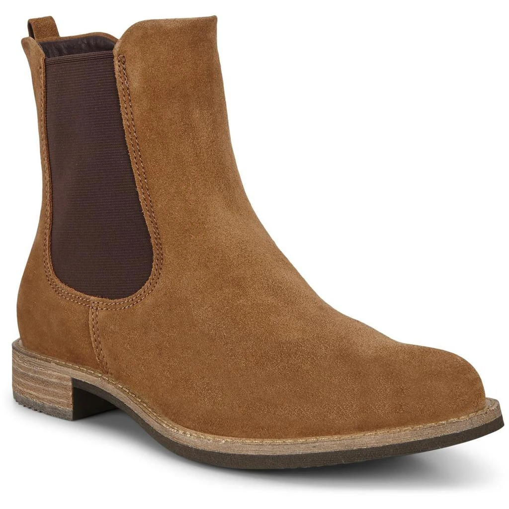 商品ECCO|ECCO Womens Sartorelle 25 Suede Slip On Chelsea Boots,价格¥1208,第1张图片