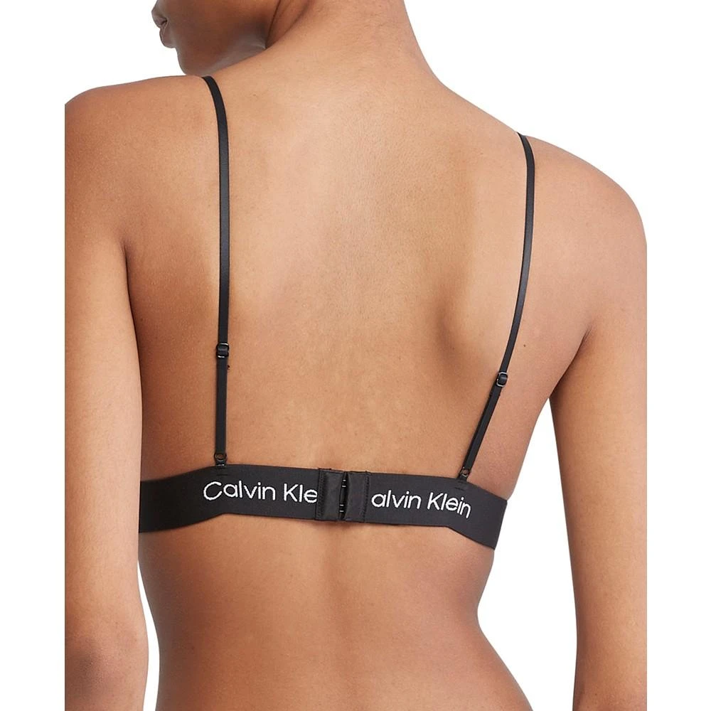 商品Calvin Klein|Women's 1996 Cotton Valentines Unlined Triangle Bralette QF7478,价格¥231,第2张图片详细描述