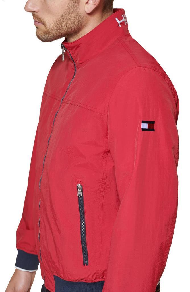 商品Tommy Hilfiger|Yachting Water Resistant Bomber Jacket,价格¥414,第5张图片详细描述