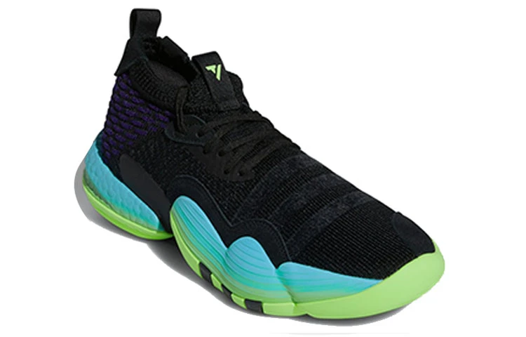 商品[国内直发] Adidas|adidas Trae Young 2.0 特雷杨二代 时尚舒适 减震防滑耐磨透气包裹性支撑 中帮 篮球鞋 男款 黑色,价格¥364,第4张图片详细描述