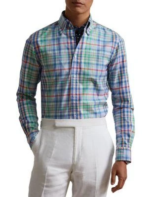 商品Ralph Lauren|Cameron Plaid Button-Down Shirt,价格¥1186,第1张图片