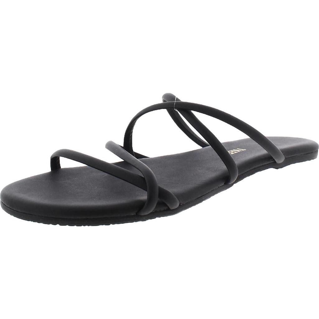 Tkees Womens Sloane Leather Slip On Slide Sandals商品第1张图片规格展示