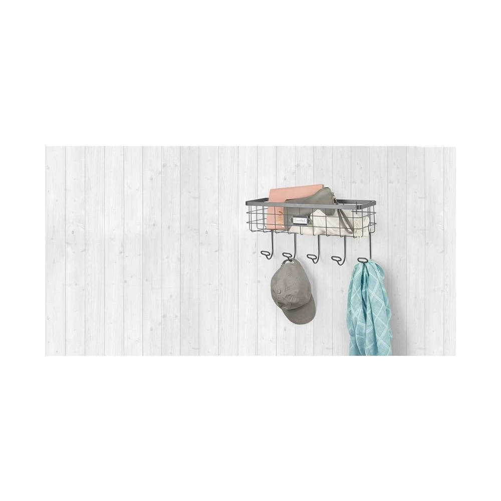 Vintage-like Living Wire Wall Mount Basket Hook Station 商品