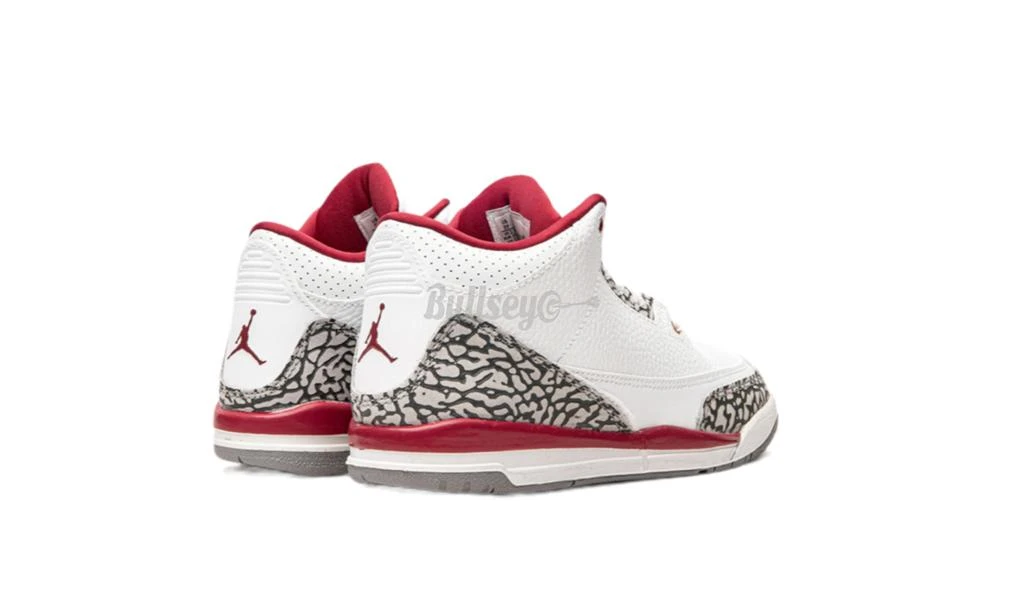 商品Jordan|Air Jordan 3 Retro "Red Cardinal" Pre-School,价格¥1188,第3张图片详细描述
