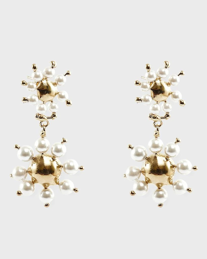 商品ROSANTICA|Daisy Double-Drop Earrings,价格¥935,第1张图片