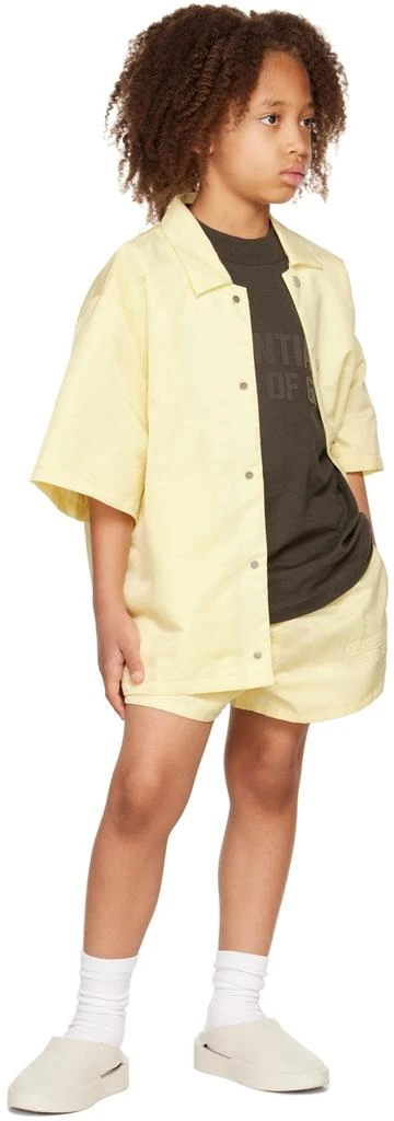 商品Essentials|Kids Yellow Nylon Shirt,价格¥490,第4张图片详细描述