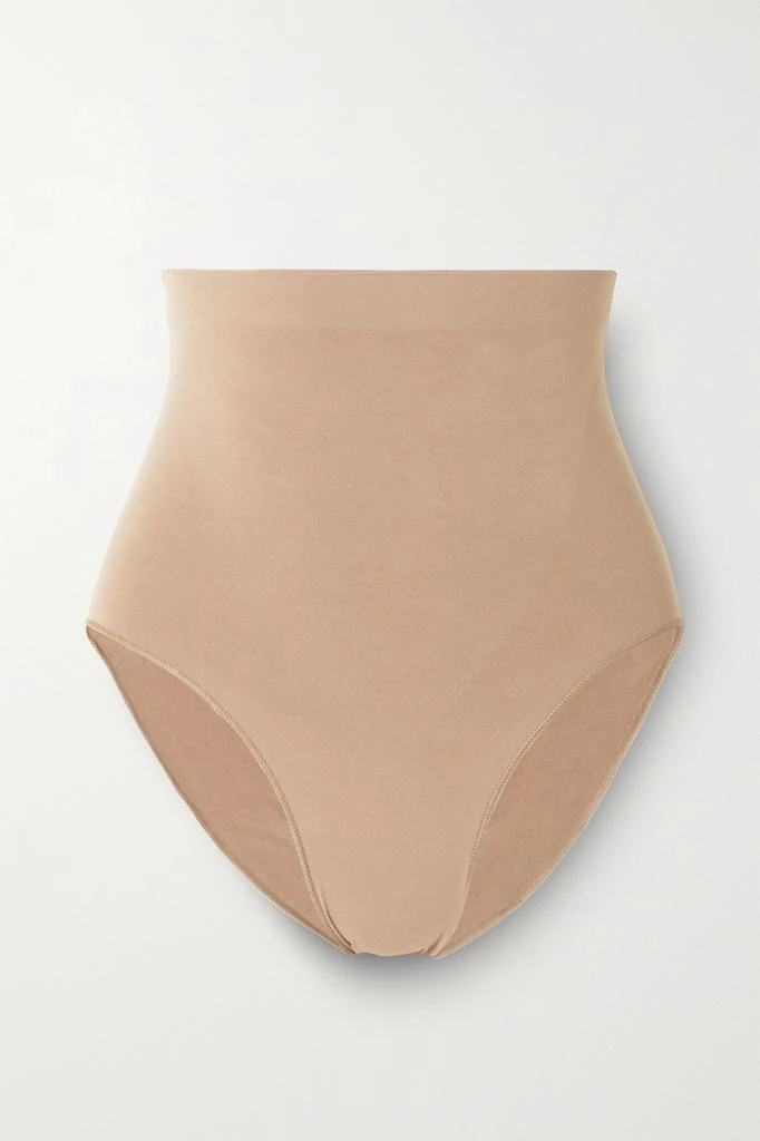 商品SKIMS|Seamless Sculpt 塑形中腰三角裤（颜色：clay）,价格¥131,第1张图片