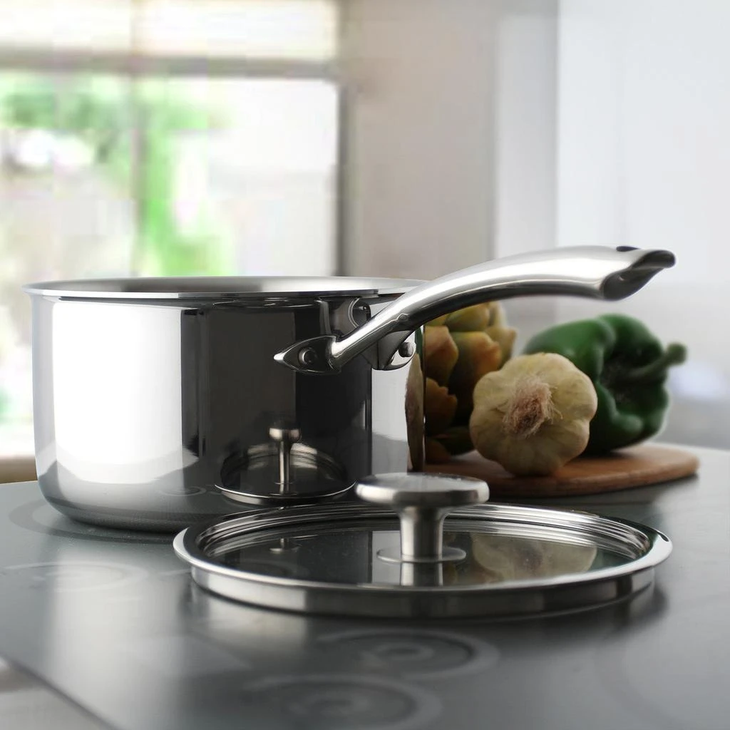 商品Chantal|3.Clad 2.5 qt. Saucepan w/ Glass Lid,价格¥1107,第2张图片详细描述