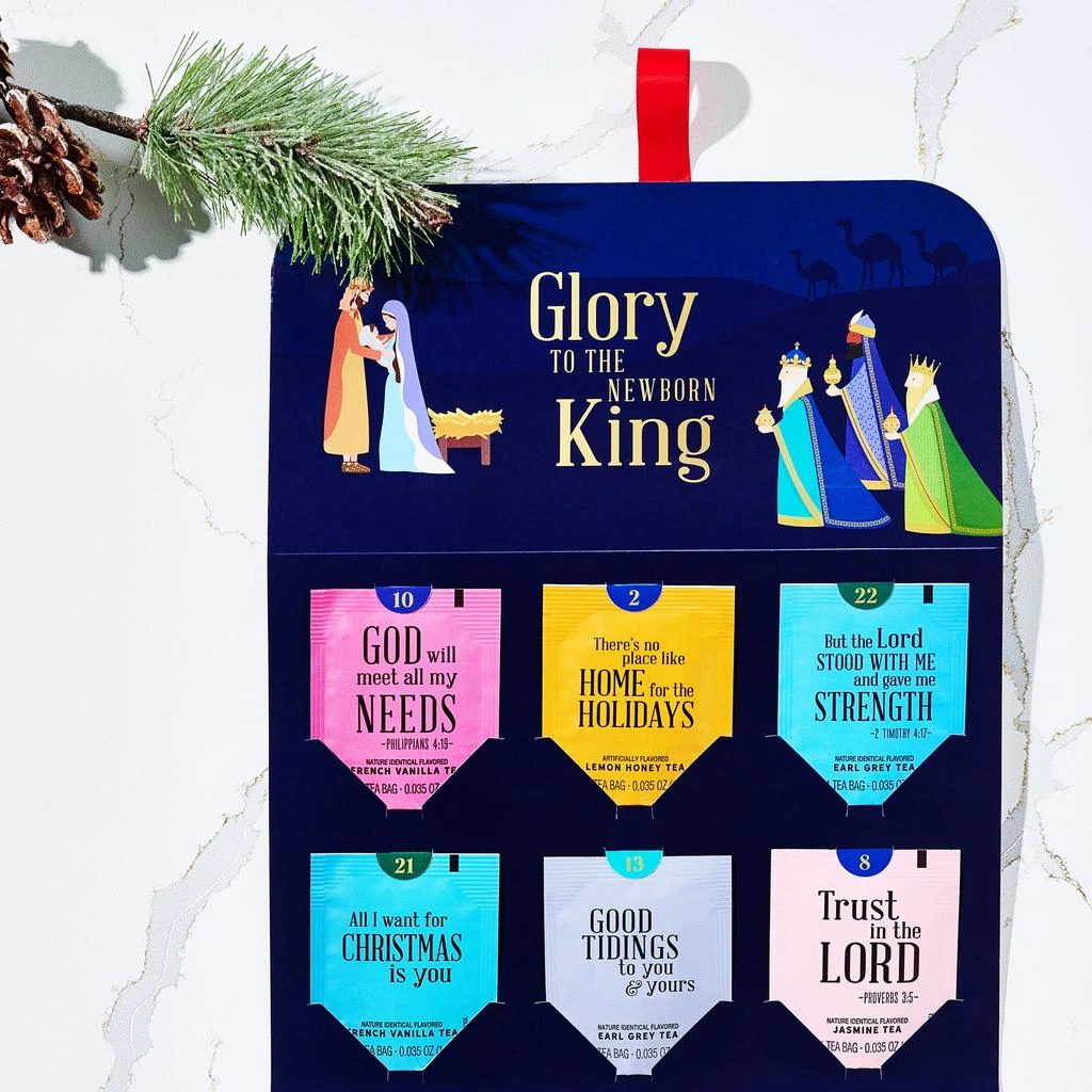 Gourmet, Oh Holy Night 24 Days of Christmas Advent Calendar Tea Gift Set 商品