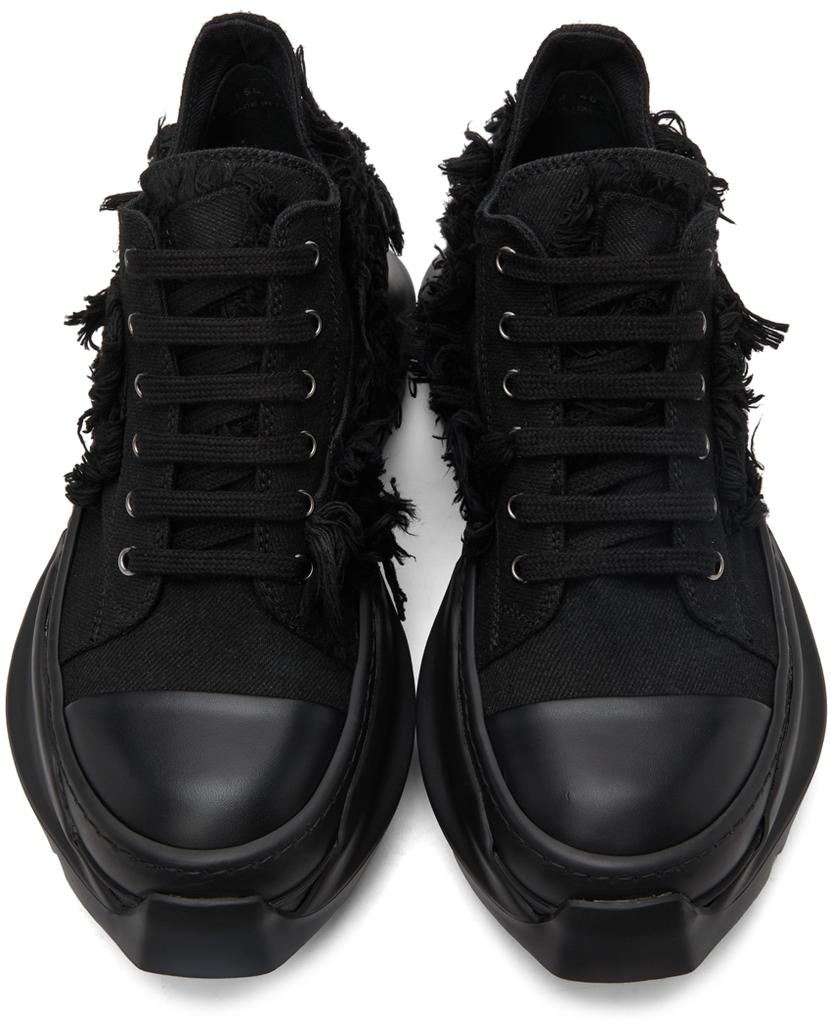Black Abstract Sneakers商品第5张图片规格展示