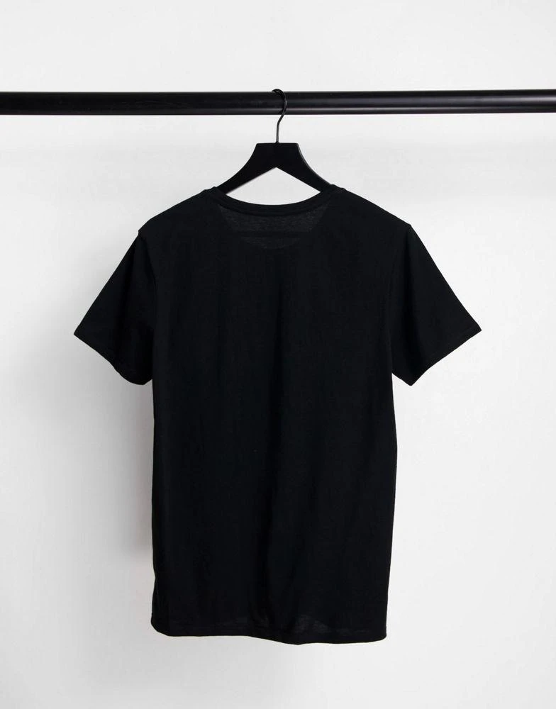 商品Lacoste|Lacoste 3 pack loungewear t-shirts in black,价格¥249,第2张图片详细描述