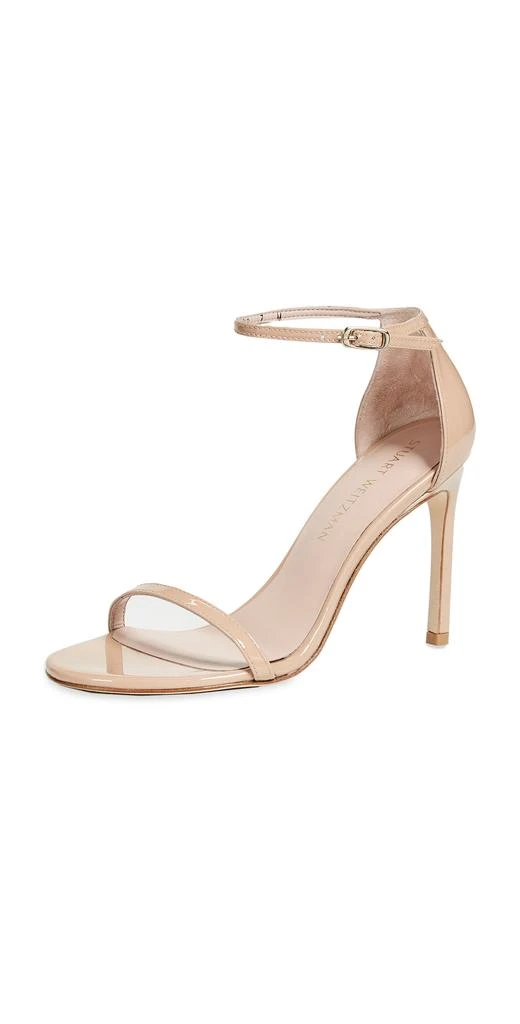 商品Stuart Weitzman|Stuart Weitzman Nudistsong 100 毫米凉鞋,价格¥2317,第1张图片