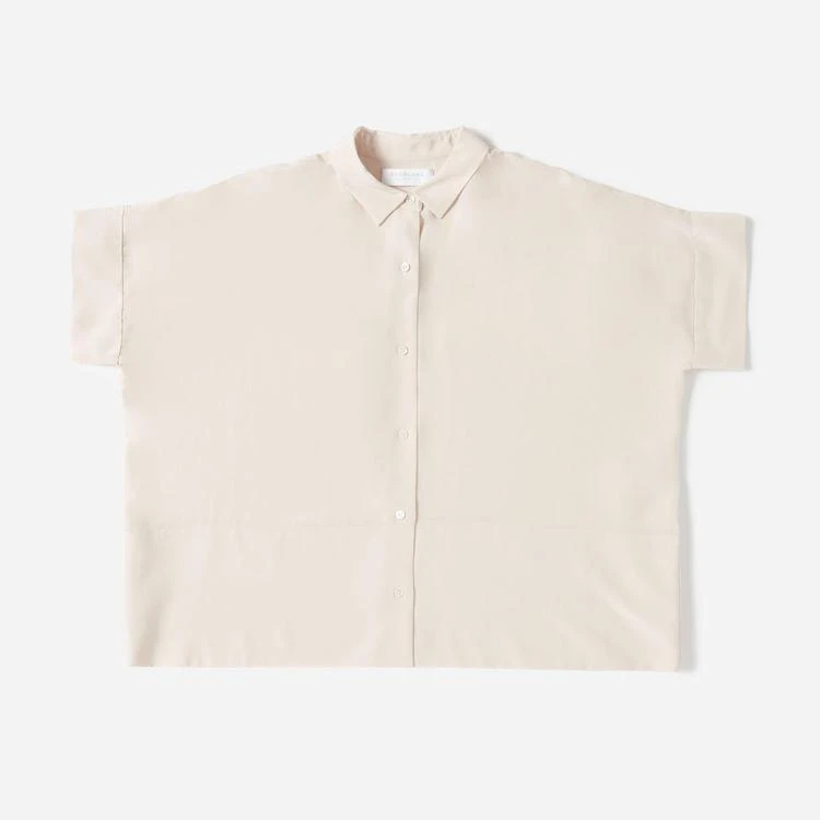 商品Everlane|丝绸短袖宽松衬衫,价格¥509-¥523,第3张图片详细描述