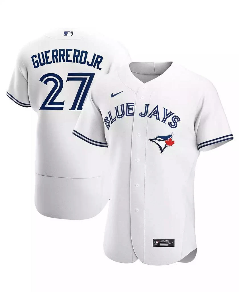 商品NIKE|Men's Vladimir Guerrero Jr. White Toronto Blue Jays Home Authentic Player Jersey,价格¥2745,第1张图片