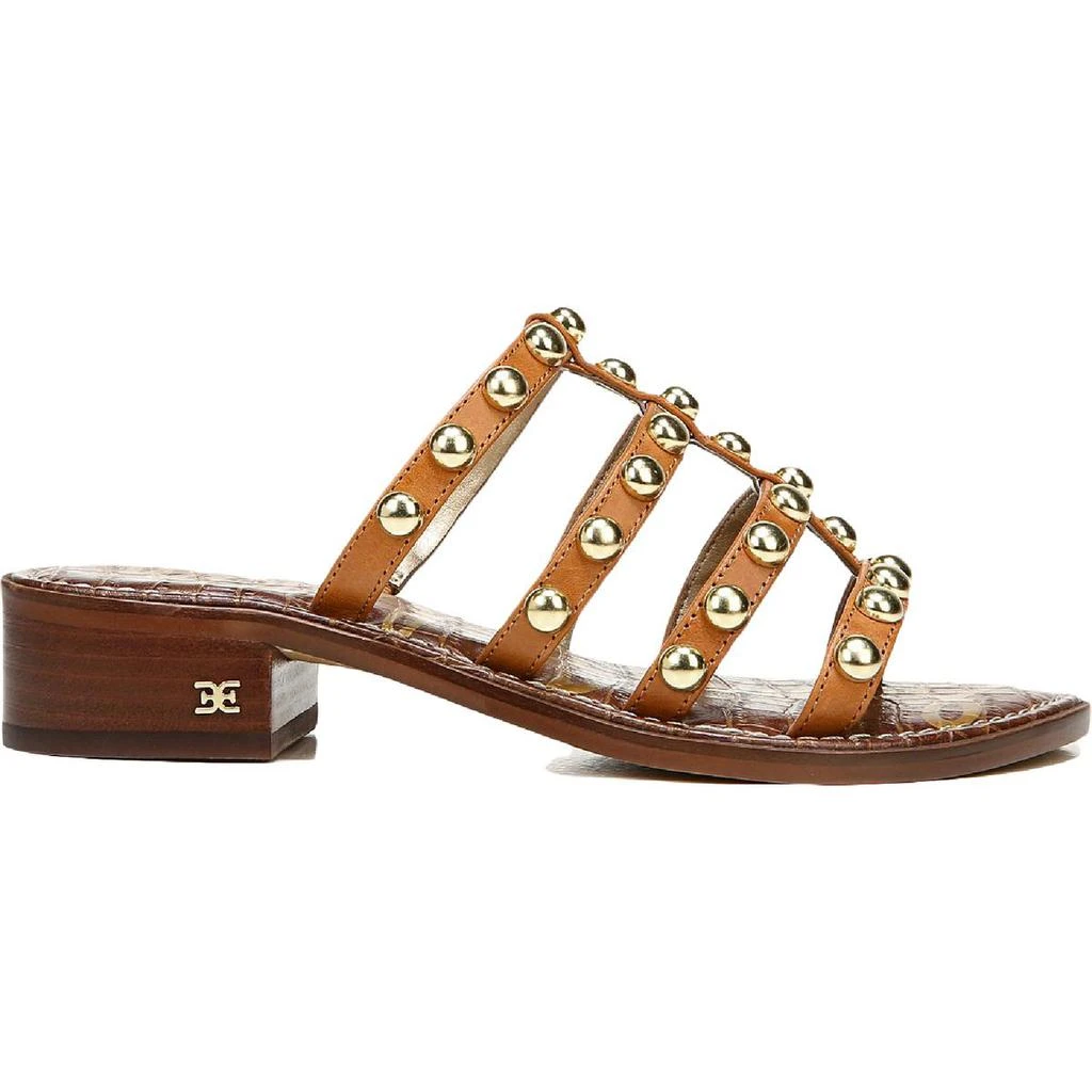 商品Sam Edelman|Sam Edelman Womens Juniper Leather Slip On Mule Sandals,价格¥245,第2张图片详细描述
