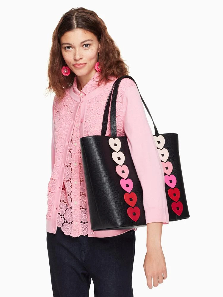 商品Kate Spade|yours truly ombre 心形托特包,价格¥1459,第3张图片详细描述