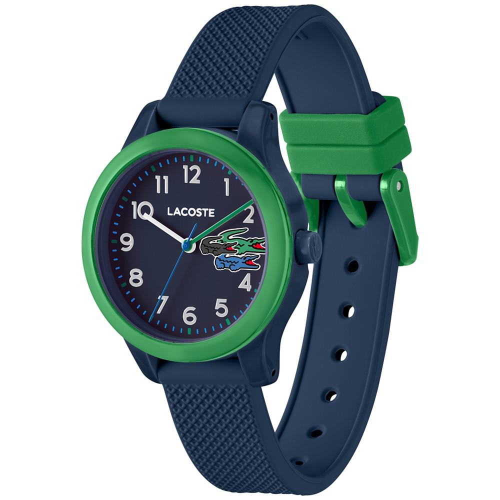 Kids' Lacoste 12.12 Navy Silicone Strap Watch 32mm商品第2张图片规格展示